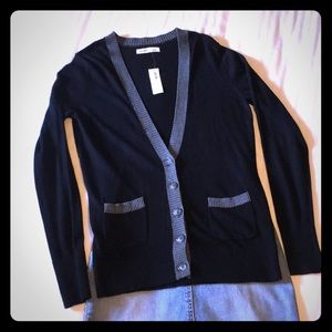 NEW Old Navy boyfriend v-neck cardigan size S